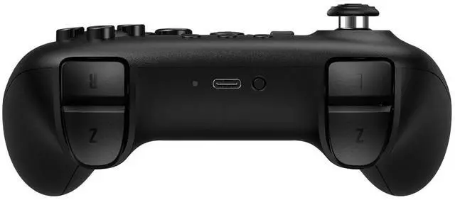 Alt view image 2 of 6 - 64 Bluetooth Controller for Analogue 3D, Switch, Switch 2, Windows, and Android (Black)