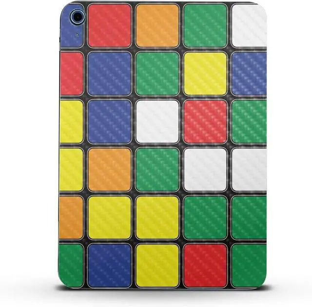 Alt view image 2 of 2 - Carbon Fiber Skin Compatible Gen Full Wrap Kit - Puzzle Cube | Protective, Durable Textured Carbon Fiber Finish