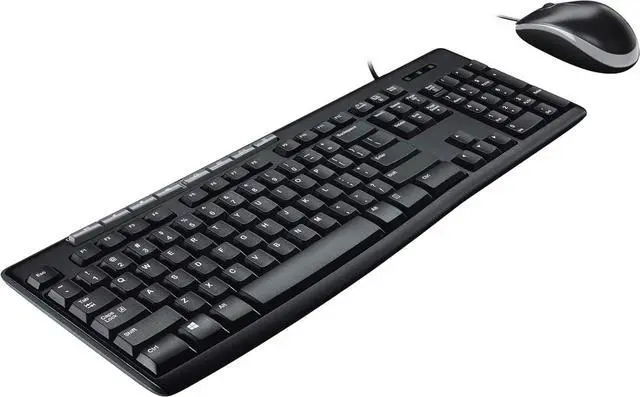 Alt view image 4 of 6 - Media Combo MK200 Full-Size Keyboard and High-Definition Optical Mouse