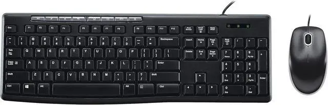 Main image of Media Combo MK200 Full-Size Keyboard and High-Definition Optical Mouse