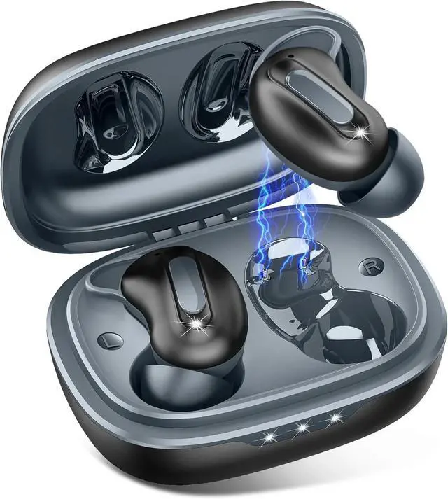 Main image of Sleep Earbuds, 48H Playtime Ear Buds, 4 ENC Noise Cancelling Mic, In Ear IP7 Waterproof Earphones for Side Sleepers,Touch Control