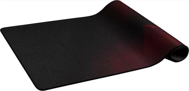 Alt view image 2 of 4 - Extended Gaming Mouse Pad  35.4 x 15.7 (Extended/XXL Size), Water/Oil/Dust-Resistant, Anti-Fray Edges, Non-Slip Base - Black