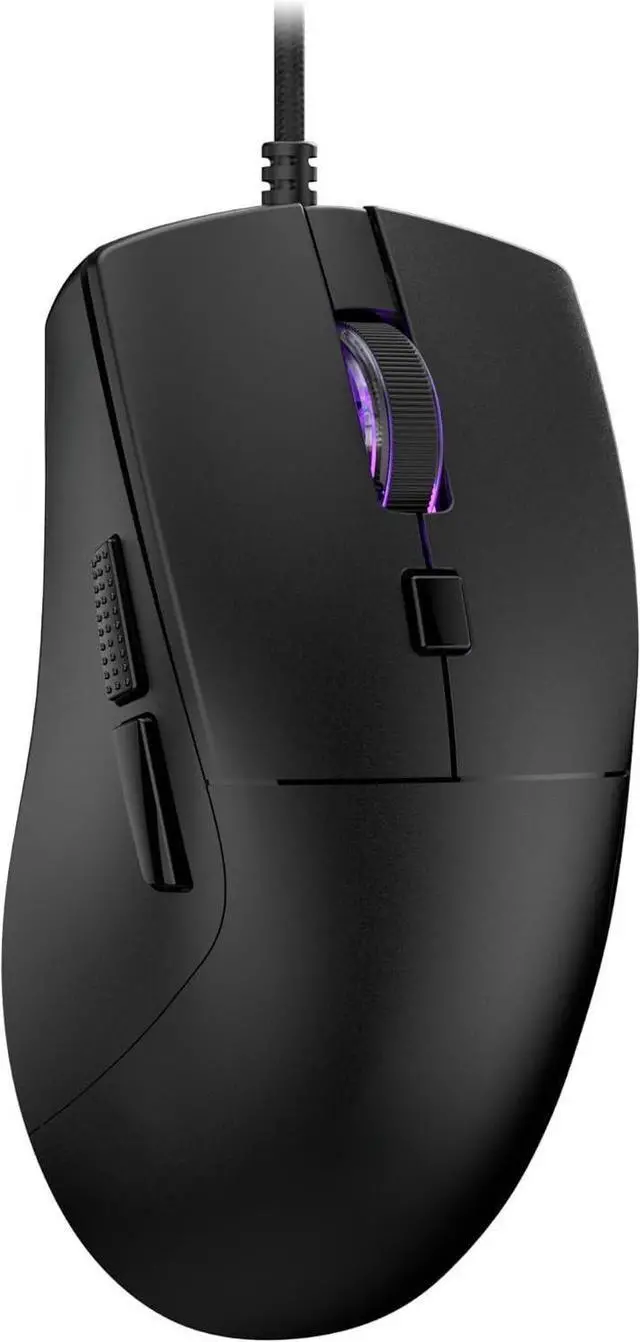 Main image of M618 Wired Gaming Mouse, 10000 DPI Optical Ergonomic Mouse with 6 Programmable Buttons, 84G Ultra Lightweight, Software Supports DIY Keybinds, Black