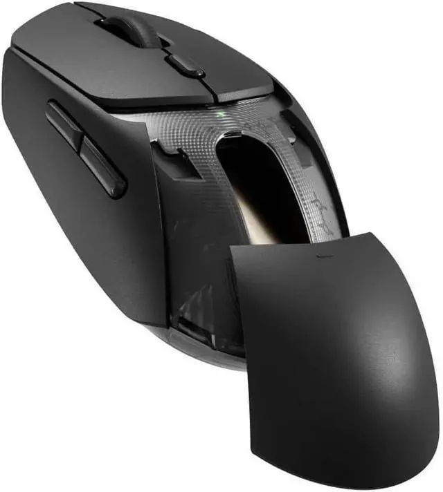 Alt view image 4 of 5 - G309 Lightspeed Wireless Gaming Mouse, Lightweight, LIGHTFORCE Hybrid Switches, Hero 25K Sensor, 86g & 300+ hr Battery Life with AA Battery, 6 Programmable Buttons, PC & Mac - Black