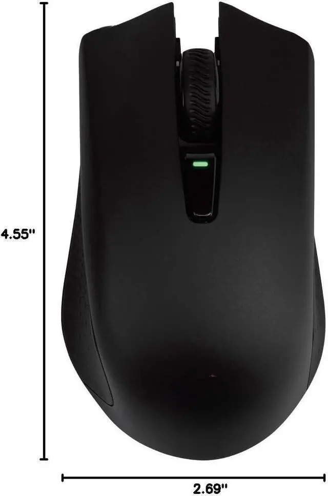 Alt view image 4 of 5 - Harpoon Wireless RGB Lightweight FPS/MOBA Gaming Mouse  10,000 DPI  6 Programmable Buttons  Low-Latency Bluetooth  iCUE Compatible  PC, Mac, PS5, PS4, Xbox  Black