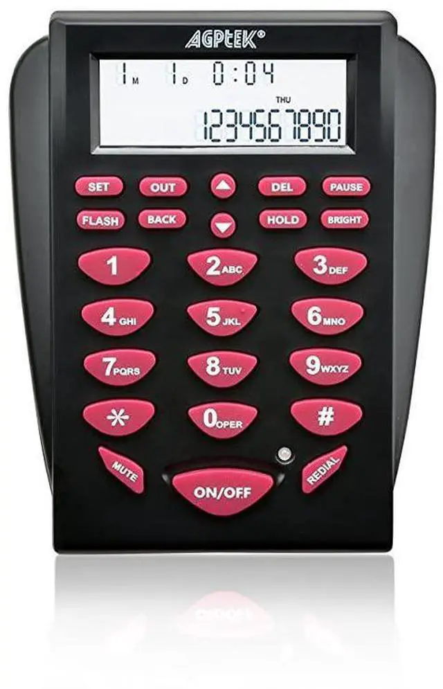 Alt view image 3 of 7 - forCorded Telephone with Headset & Dialpad for House Call Center Office - Noise Cancellation