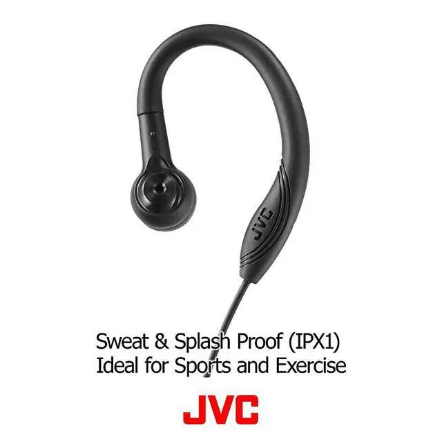 Alt view image 3 of 4 - Earclip Earbud Sport Earbud Earclip Black (HAEC10B) (HA-EC10B)