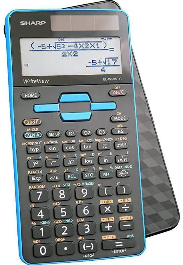 Alt view image 3 of 4 - FOR ELW535TGBBL Scientific Calculator with WriteView 4 Line Display