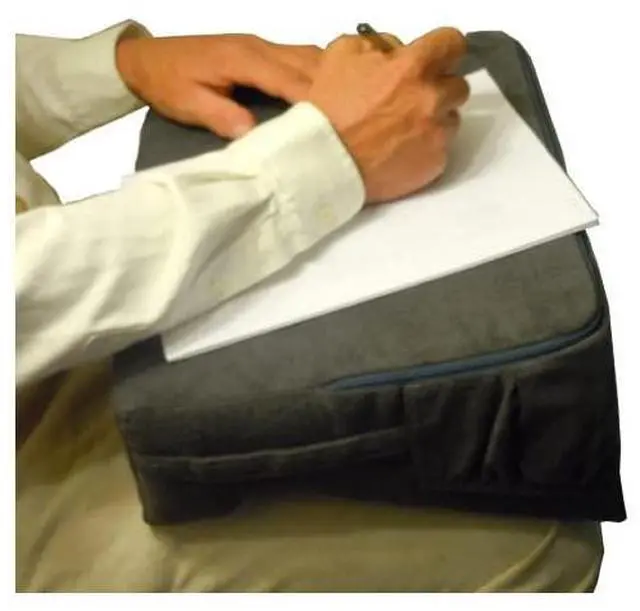 Alt view image 6 of 7 - FOR-Easel Lap Desk Pillow Ergonomic Computer Desk amp Desktop Book Stand with Orthopedic Wrist Support