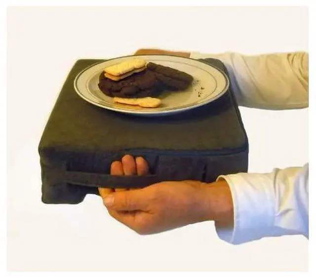 Alt view image 7 of 7 - FOR-Easel Lap Desk Pillow Ergonomic Computer Desk amp Desktop Book Stand with Orthopedic Wrist Support