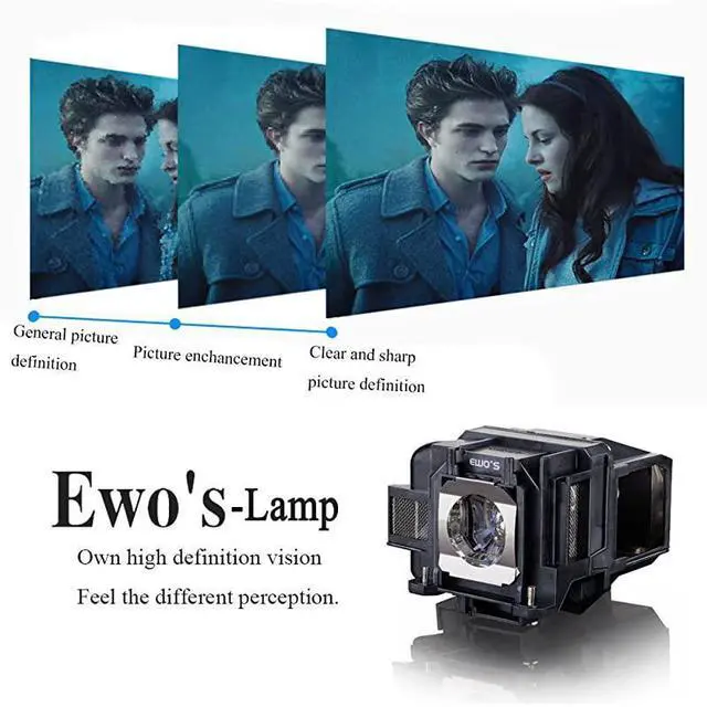 Alt view image 4 of 7 - FOR ELP78 Lamp Bulb for Epson ELPLP78 PowerLite Home Cinema 2030 2000 730HD 725HD 600 VS230 VS330 VS335W EX3220 EX6220 EX7220 EX7230 EX7235 EX5220 V13H010L78 Replacement Projector Lamp Bulb