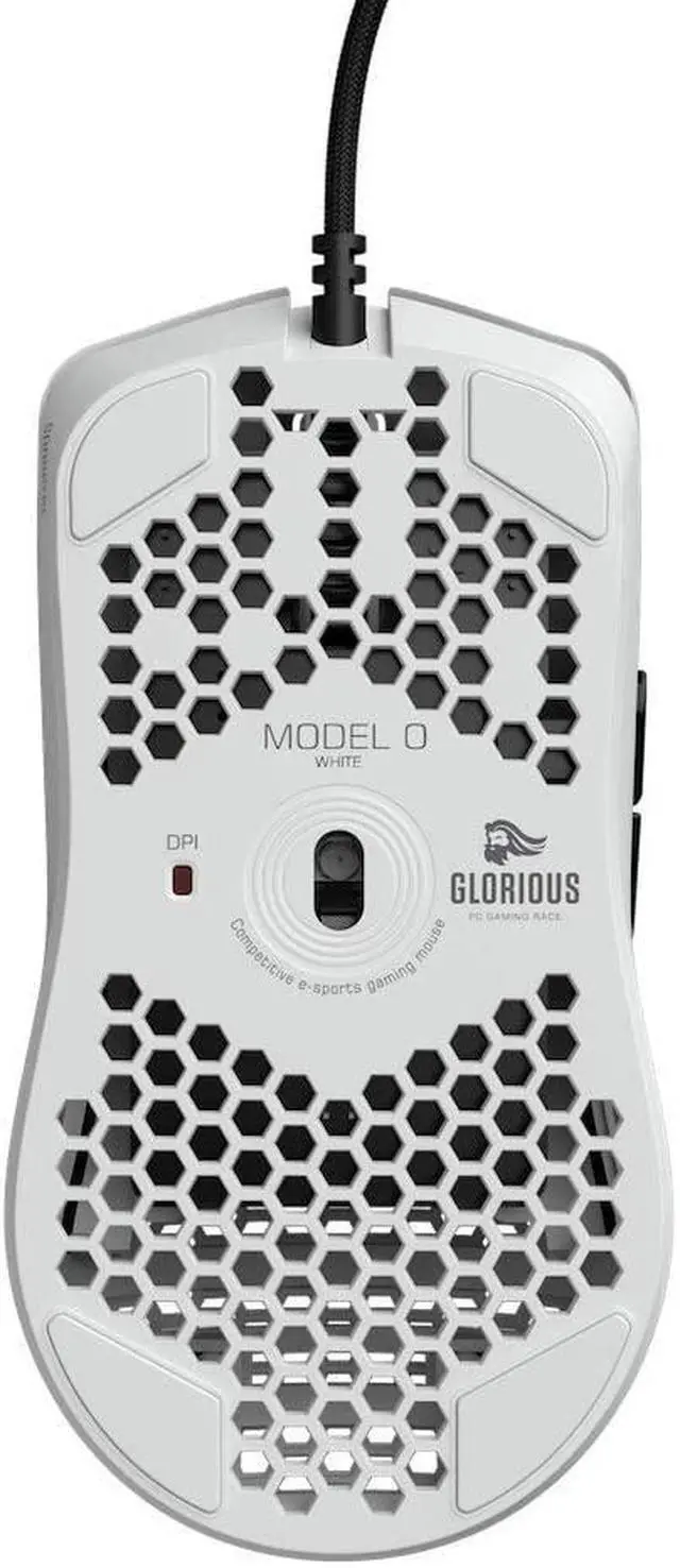 Alt view image 5 of 6 - FOR Glorious Model O Gaming Mouse Matte White (GO-White)