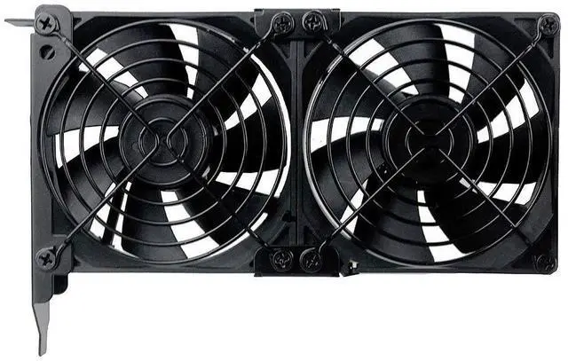Alt view image 5 of 7 - FOR GDSTIME Graphic Card Fans, Graphics Card Cooler, Video Card Cooler, PCI Slot Dual 90mm 92mm Fans, VGA Cooler