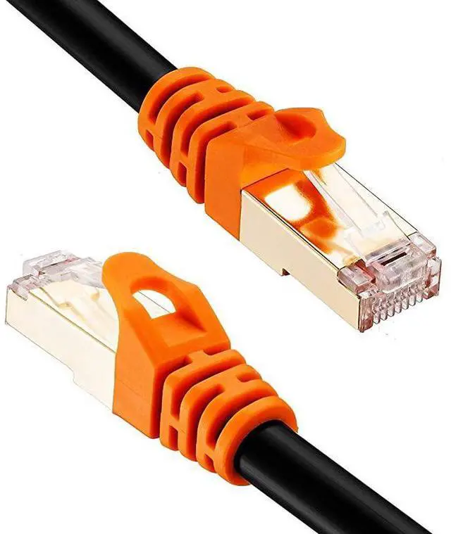 Alt view image 3 of 7 - FOR Cat 7 Outdoor Ethernet Cable 150 ft CAT 7 Heavy Duty Double Shielded Ethernet Patch Cable Waterproof Ethernet Cable for Ethernet Switch IP Camera POE and More Direct Burial Ethernet Cable