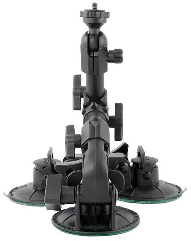 Alt view image 2 of 7 - FOR Devices Fat Gecko Triple Suction Camera Mount DDMNTTRIPLE