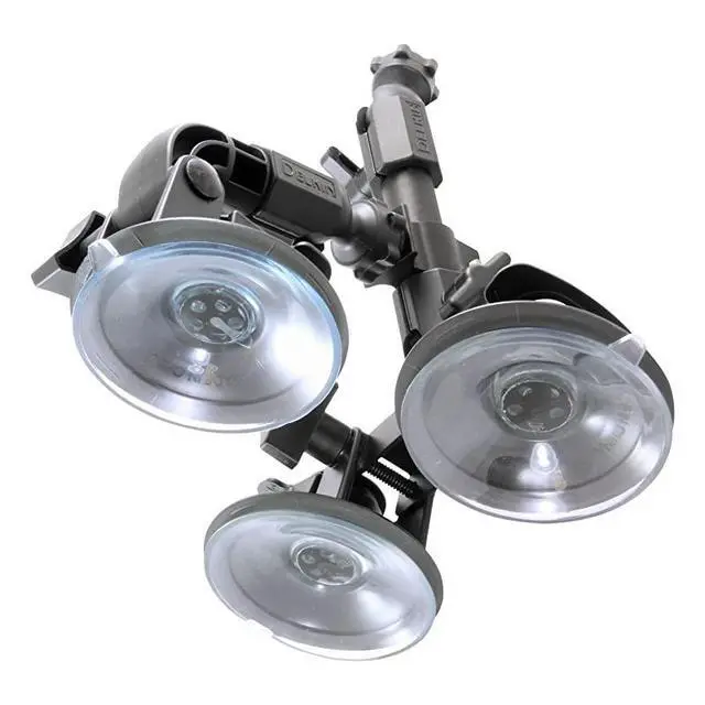 Alt view image 5 of 7 - FOR Devices Fat Gecko Triple Suction Camera Mount DDMNTTRIPLE