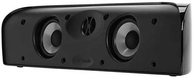 Alt view image 3 of 6 - for Blackstone TL1 Speaker Center Channel with Time Lens Technology | Compact Size High Performance Powerful Bass | HiGloss Blackstone Finish | Create your own Home Entertainment System