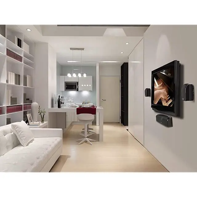 Alt view image 4 of 5 - for Blackstone TL1 Satellite Speaker Single Black | PowerPort Technology | HiGloss Blackstone Finish | Compact Size Crisp Sound | Pair with TL Series for Complete Home Entertainment