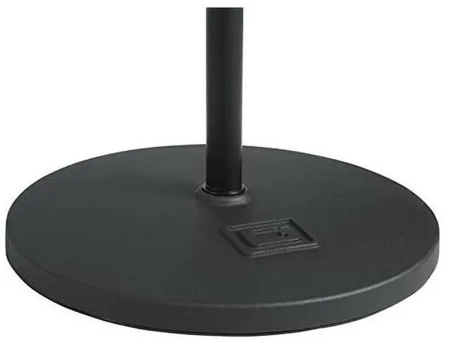 Alt view image 3 of 3 - forFrameworks Microphone Stand with 12 Weighted Base and Deluxe Soft Grip Squeeze Height Adjustment GFWMIC1201