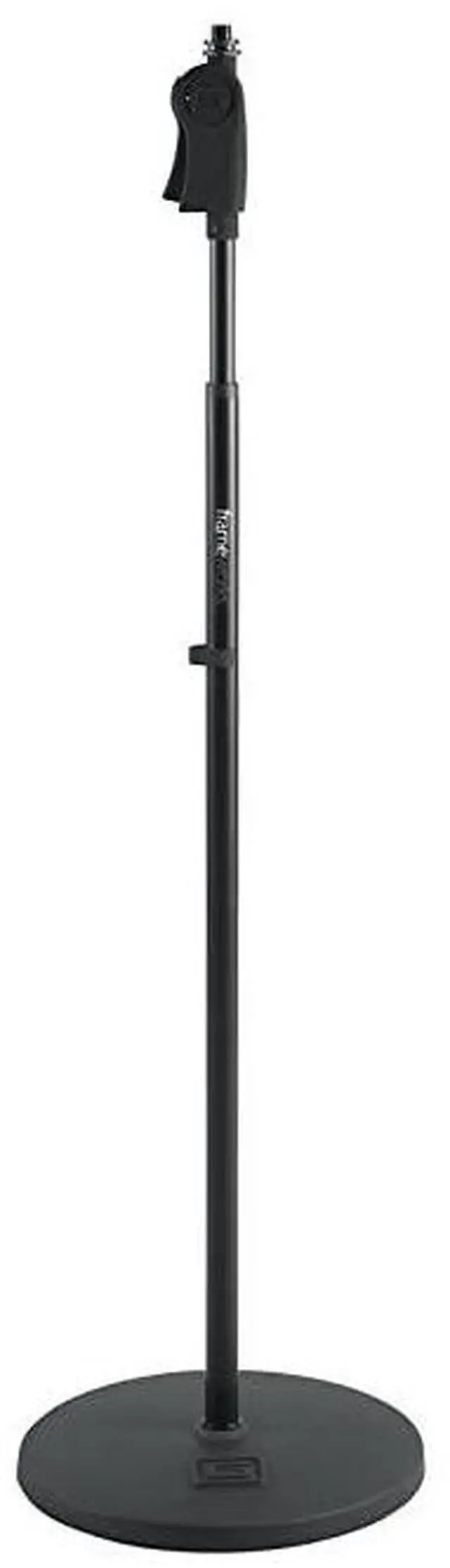 Main image of forFrameworks Microphone Stand with 12 Weighted Base and Deluxe Soft Grip Squeeze Height Adjustment GFWMIC1201