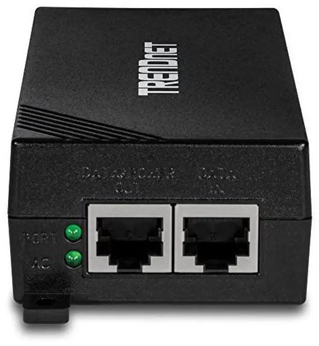 Alt view image 7 of 7 - for Gigabit Power Over Ethernet Plus Injector TPE115GI Converts NonPoe Gigabit to Poe+ or PoE Gigabit Supplies PoE 154W or PoE+ 30W Power Network Distances Up to 100 M 328 ftBlack
