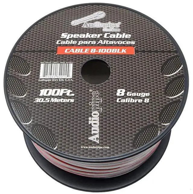 Alt view image 3 of 5 - FOR Gauge Speaker Wire - Red/Black (100 Feet) Car Audio Home Theater Sub Woofer Stranded Cable 2 Conductor Power Ground