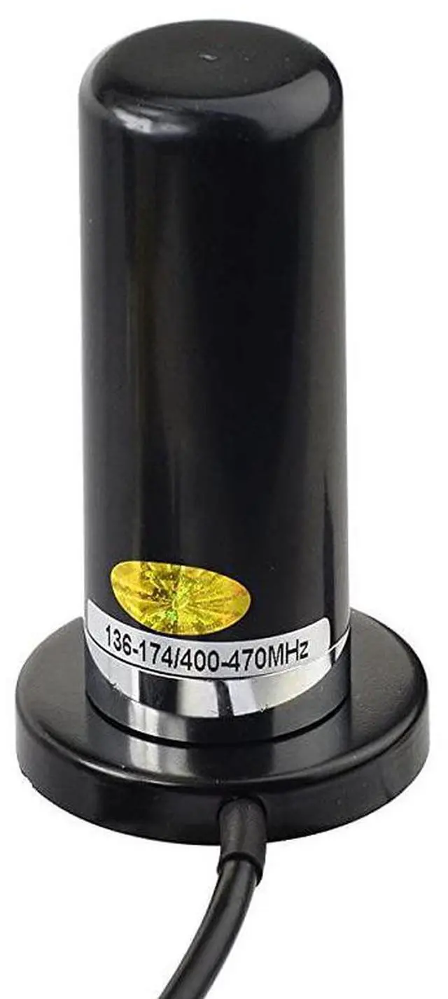 Alt view image 2 of 5 - Dual Band VHF UHF Ham Mobile Radio Antenna PL259 with Magnetic Base 5M Cable for Ham Radio Amateur Radio Mobile Transceiver 144430mhz