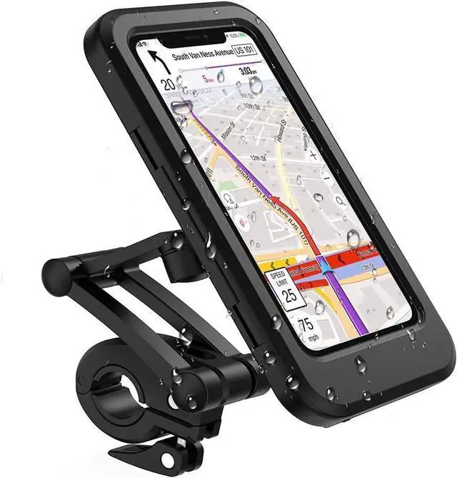 Main image of FOR Bike Smartphone Holder Waterproof Up to 6.7 inches Stand Strong Fixing Shockproof