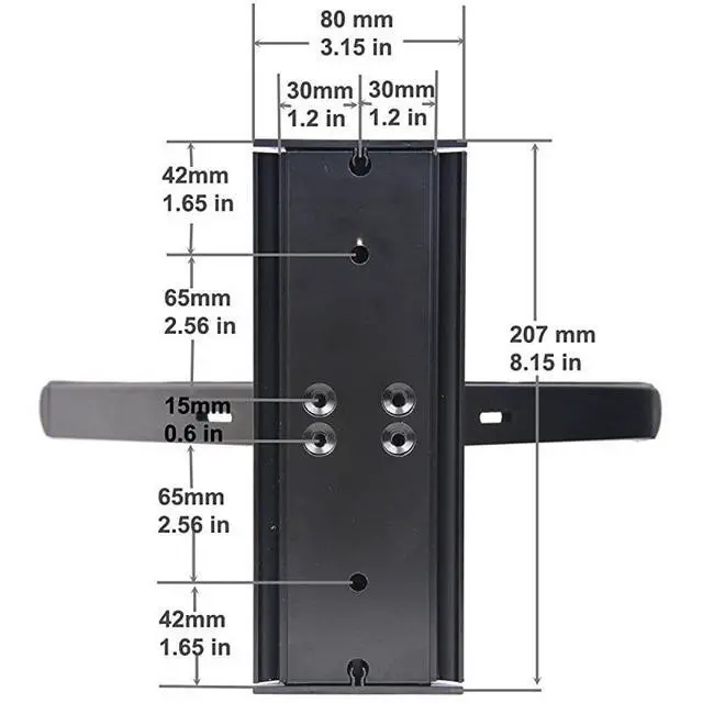 Alt view image 4 of 6 - forDVD DVR VCR Wall Mount Bracket for DVD Player DDS Receiver BluRay Media VCR Stereo Cable Box Adjustable Electronic Component Shelf Holder 1XU
