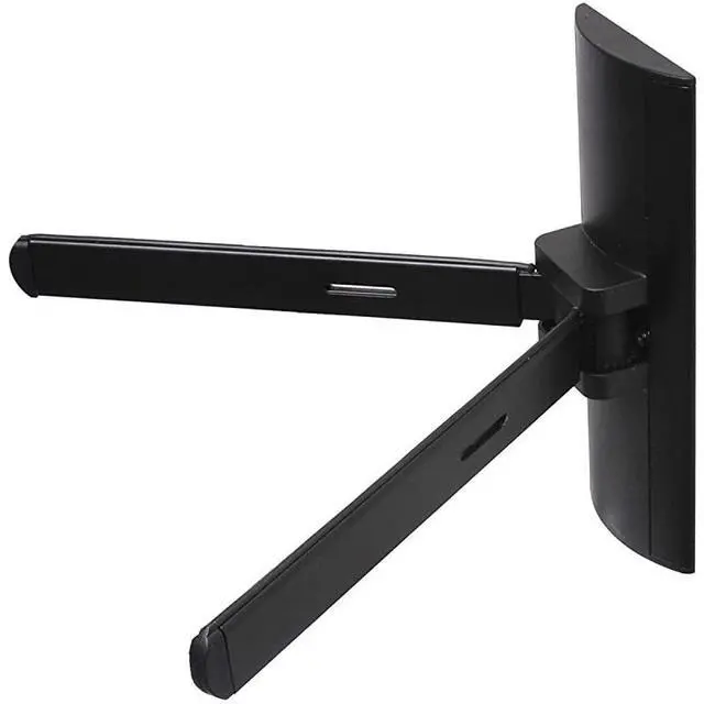 Alt view image 5 of 6 - forDVD DVR VCR Wall Mount Bracket for DVD Player DDS Receiver BluRay Media VCR Stereo Cable Box Adjustable Electronic Component Shelf Holder 1XU