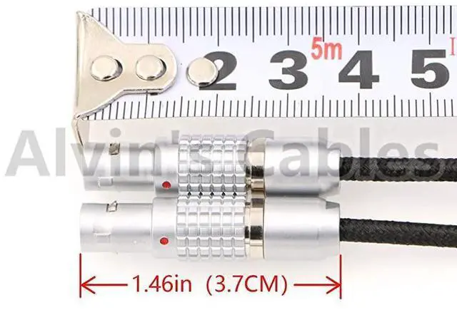 Alt view image 3 of 6 - for Flexible 2 Pin Male to 2pin Cable Power Teradek Bond via ARRI Alexa Camera