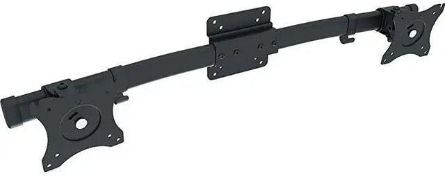 Main image of Dual VESA Bracket Adapter Horizontal Assembly Mount for 2 Monitor Screens up to 27 inches MOUNTVW02A