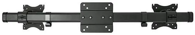 Alt view image 5 of 7 - Dual VESA Bracket Adapter Horizontal Assembly Mount for 2 Monitor Screens up to 27 inches MOUNTVW02A