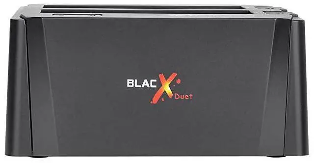 Alt view image 2 of 6 - FOR-BlacX Duet 2535 SATA IIIIII USB 30 External Hard Drive Enclosure Docking Station ST0014UD