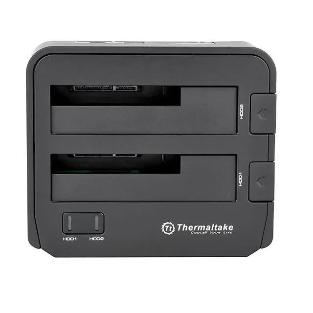 Alt view image 3 of 6 - FOR-BlacX Duet 2535 SATA IIIIII USB 30 External Hard Drive Enclosure Docking Station ST0014UD