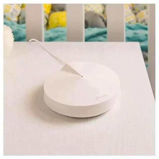 Alt view image 3 of 5 - FOR Deco Mesh WiFi Router (Deco M5)  Dual Band Gigabit Wireless Router,Quad-core CPU, MU-MIMO, HomeCare, Parental Control, Up to 2,000 sq. ft. Coverage, Works with Alexa, 1-pack