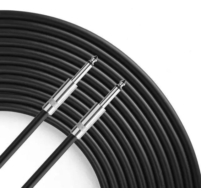 Main image of FOR Yoico Pro 100 Feet 12AWG 1/4 to 1/4 Speaker Cable - Heavy Duty 100ft 12 Gauge Speaker Wire Cord for Audio Amplifier - Single