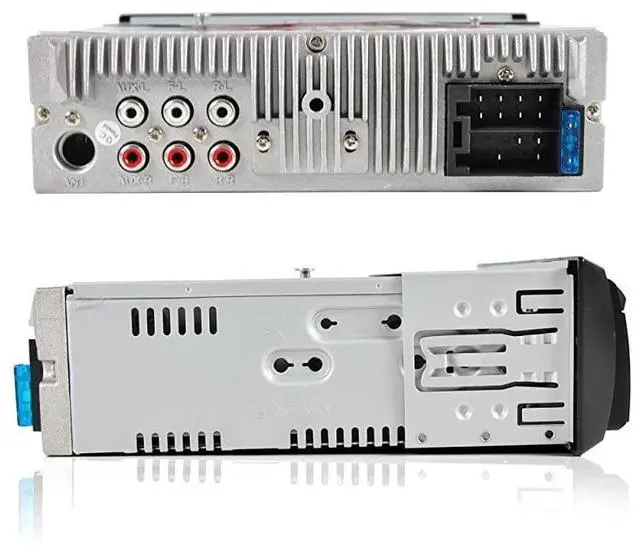 Alt view image 3 of 5 - FOR-Boat Bluetooth Marine Stereo Receiver Marine Head Unit Din Single Stereo Speaker Receiver Wireless Music Streaming HandsFree Calling CD PlayerMP3USBAUX AM FM Radio  PLCD43BTM Black