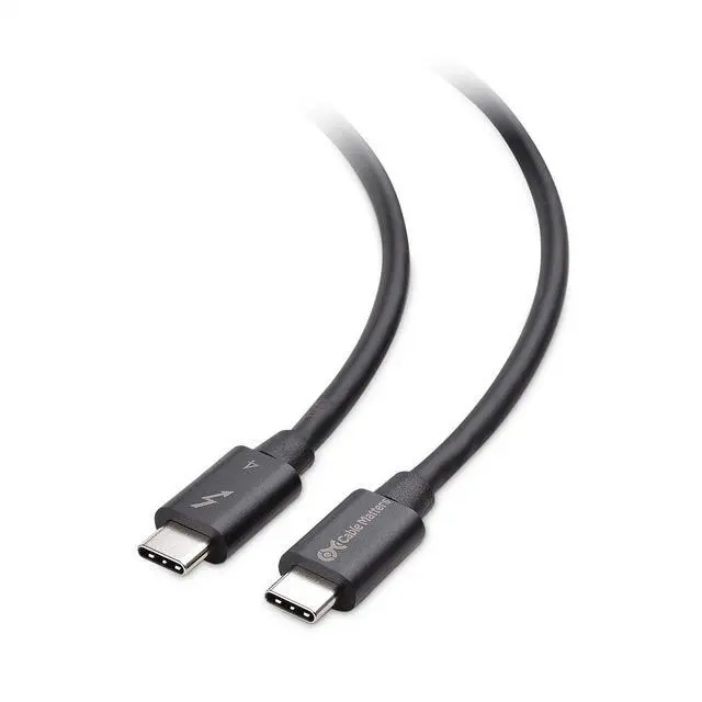 Main image of [Intel Certified] 40Gbps USB4 Thunderbolt 4 Cable 3.3ft with 8K Video and 100W Charging - 1m - Backwards Compatible with Thunderbolt 3 Cable and USB-C