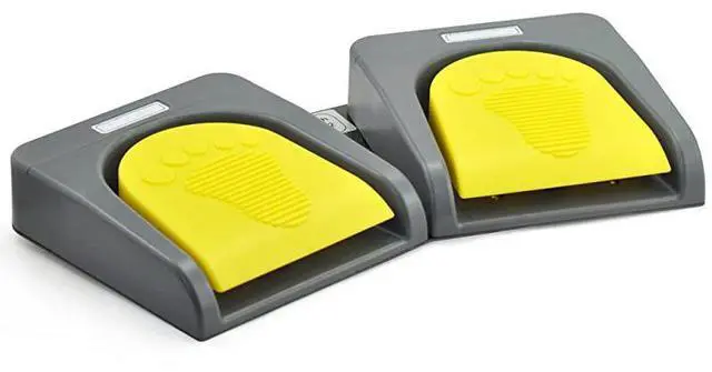 Alt view image 2 of 7 - FOR-USB Double 2 Foot Switch Control Pedal Video Game Customized PC Keyboard Multimedia Key Free Drive HID