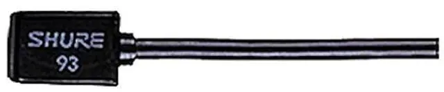 Alt view image 2 of 3 - FOR WL93 Series Subminiature Condenser Lavalier MicrophonesWL93 Black with 4foot 12 m Cable