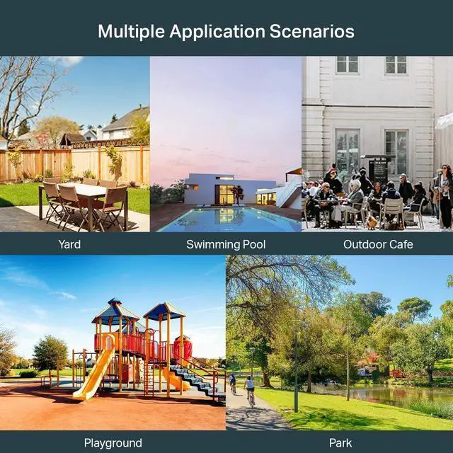 Alt view image 6 of 6 - FOR Xiaogan EAP110-Outdoor V3 | Omada N300 Wireless Outdoor Access Point | WiFi Coverage up to 200 meters| Passive PoE w/ Free PoE Injector | SDN Integrated | Cloud Access & Omada App | White