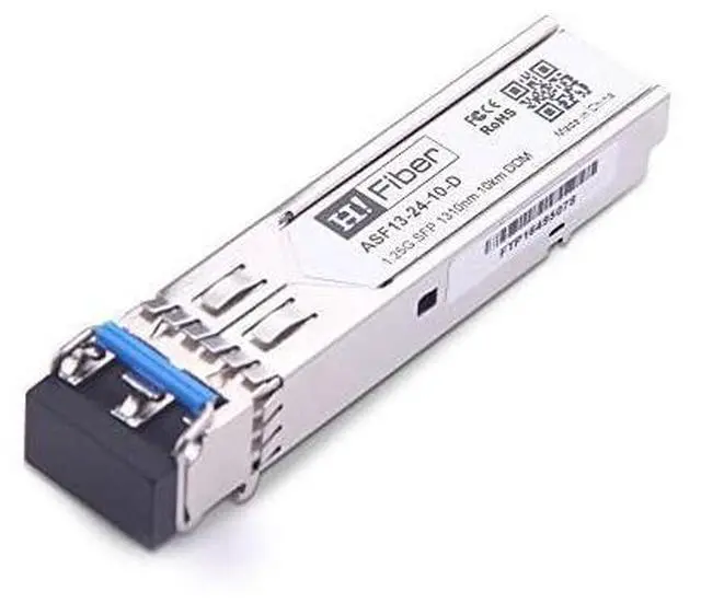 Alt view image 2 of 6 - Transceiver SingleMode Gigabit MiniGBIC Module 1000BASELXLH Compatible for Cisco GLCLHSMD Netgear SMF 1310nm 10km Dual LC DOM10 Pack