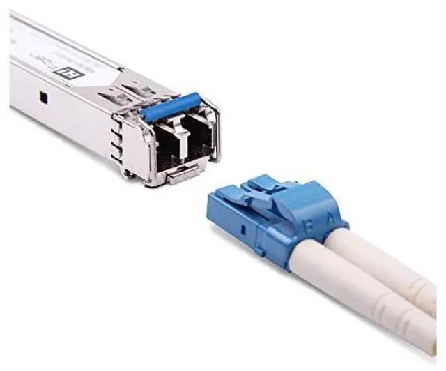 Alt view image 6 of 6 - Transceiver SingleMode Gigabit MiniGBIC Module 1000BASELXLH Compatible for Cisco GLCLHSMD Netgear SMF 1310nm 10km Dual LC DOM10 Pack
