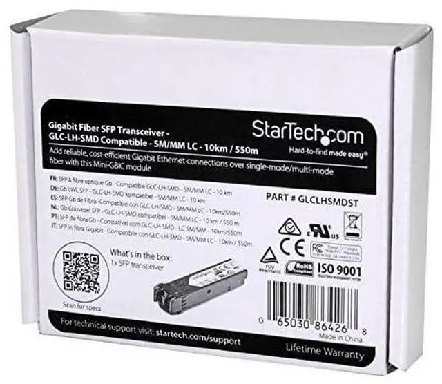 Alt view image 5 of 5 - FOR com Cisco GLCLHSMD Compatible SFP Module 1000BASELXLH 1GbE Single Mode Fiber SMF Optic Transceiver 1GbE SFP LC 10km 1310nm DDM Cisco Firepower ASR920 IE2000 GLCLHSMDST