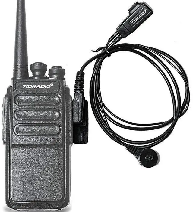Alt view image 7 of 7 - FOR Walkie Talkie Earpiece with Mic Includes Earmolds and Ear Buds 2 Pin Acoustic Tube Headset for Retevis H777 RT21 RT22 Baofeng UV5R BF888S 2 Way Radio 10 Pack