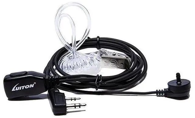 Alt view image 6 of 7 - FOR Walkie Talkie Earpiece with Mic for BaoFeng Radio Retevis Headset for Baofeng UV5R BF888S Arcshell Retevis H777 RT21 RT22 Kenwood 2 Way Radio by  10 Pack