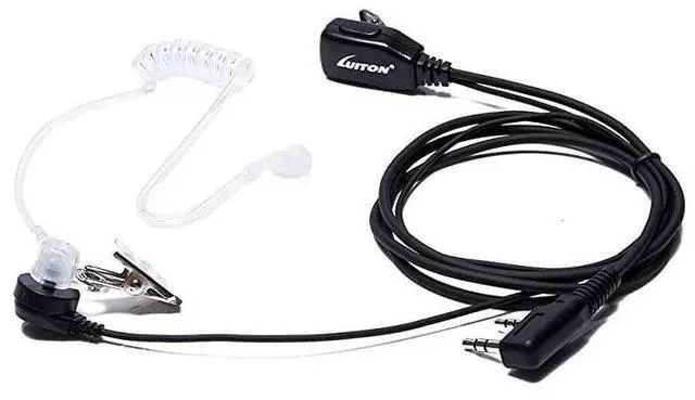 Alt view image 7 of 7 - FOR Walkie Talkie Earpiece with Mic for BaoFeng Radio Retevis Headset for Baofeng UV5R BF888S Arcshell Retevis H777 RT21 RT22 Kenwood 2 Way Radio by  10 Pack