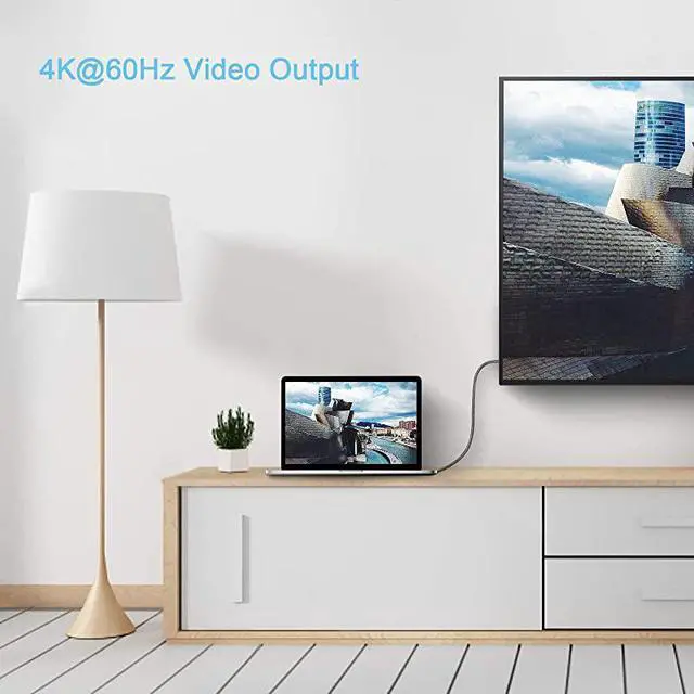 Alt view image 4 of 7 - USB C to USB C Cable 3ft 10Gbps USB 31 Gen 2 Cord 5A Fast Charger with 4K Video and 100W Power Delivery PD Thunderbolt Compatible for MacBookMatebookPixelbookiPadGalaxy Note 10 Black