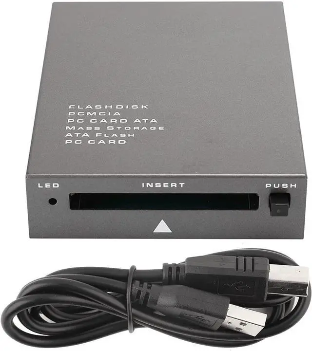 Main image of USB 2.0 PCMCIA Card Reader USB2.0 Interface to PC Card ATA PCMCIA PC Card Memory Card Reader Support 20MB-20G Plug and Play Hot Swap